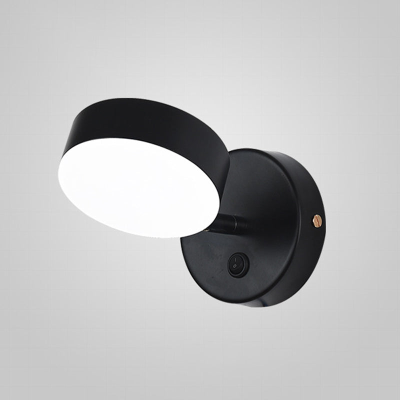 Luminaire à applique cylindrericale Métal de style moderne 1 appliques lumineuses