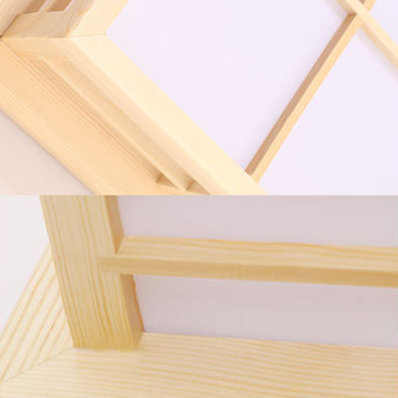 Holz quadratisch bündig Halterung Deckenbefestigung Moderne Stil LED Holz Decke montiert Licht