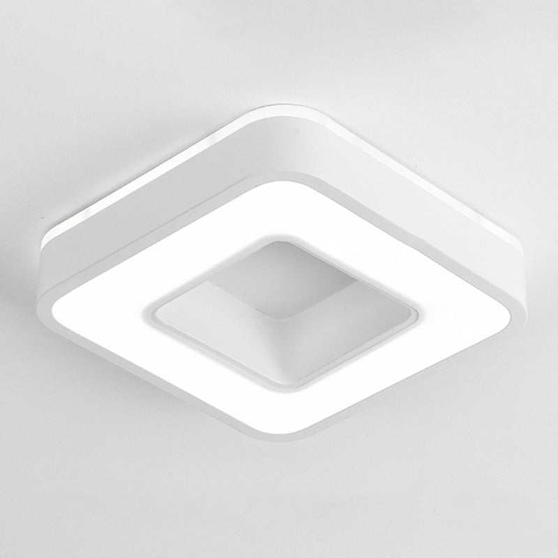 2" Height Hollow Design LED Ceiling Light Modern Style Flush Mount Lighting Fixture for Office Business Room