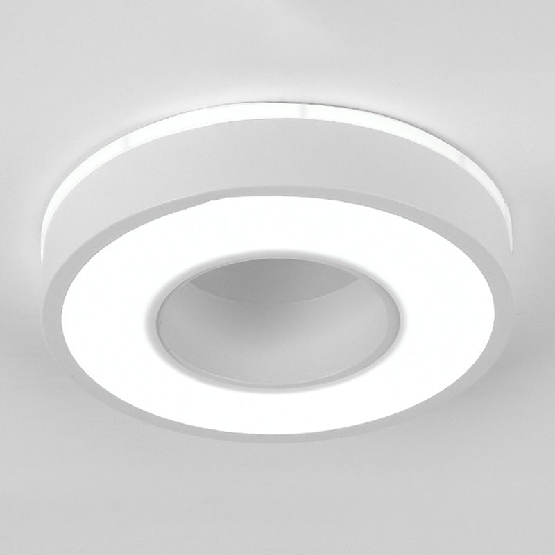 2" Height Hollow Design LED Ceiling Light Modern Style Flush Mount Lighting Fixture for Office Business Room
