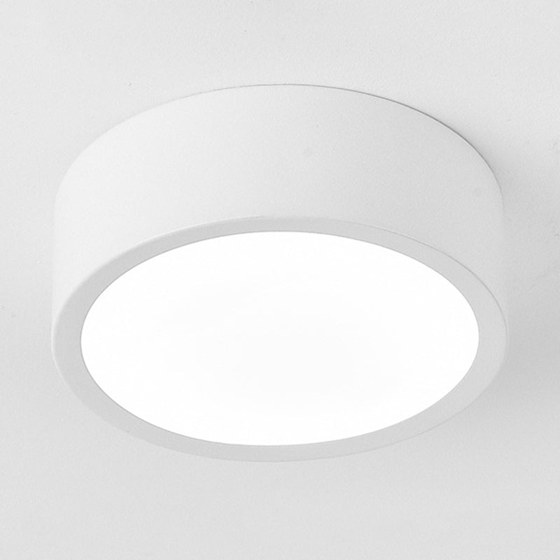 Lámpara de techo LED de simplicidad con sombra de acrílico, accesorios de iluminación LED para pasillo de estilo contemporáneo