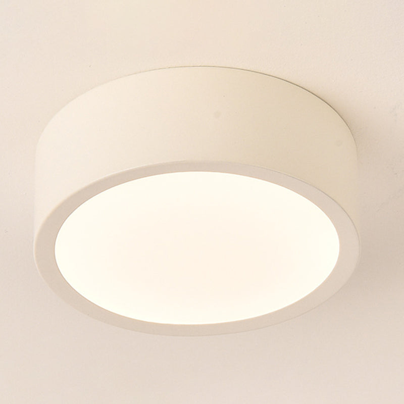 Lámpara de techo LED de simplicidad con sombra de acrílico, accesorios de iluminación LED para pasillo de estilo contemporáneo