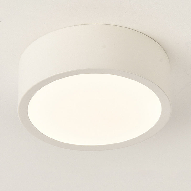 Lámpara de techo LED de simplicidad con sombra de acrílico, accesorios de iluminación LED para pasillo de estilo contemporáneo