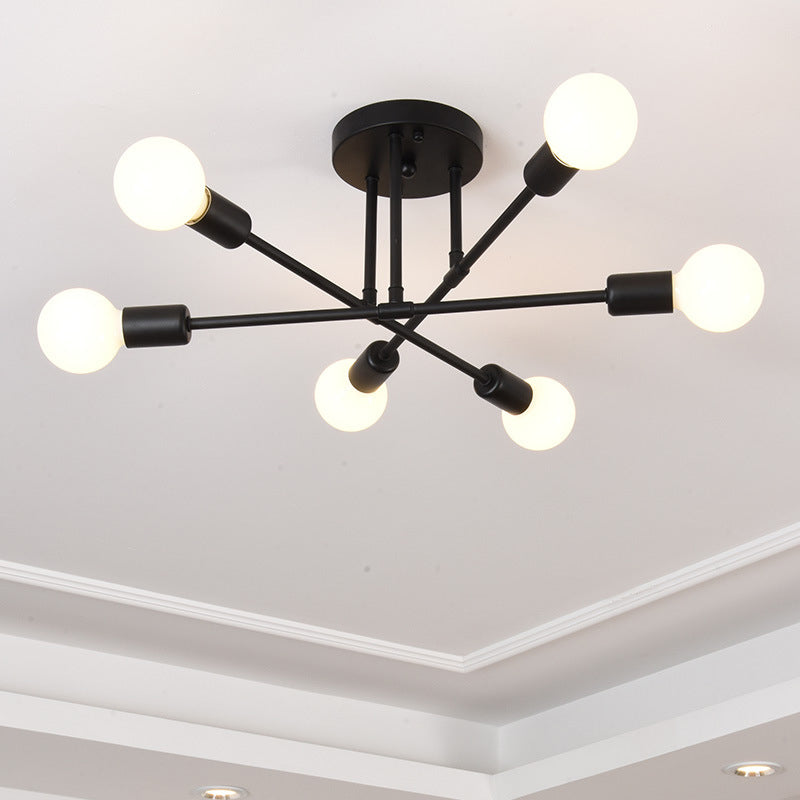 Lámpara de techo LED de simplicidad con sombra de acrílico, accesorios de iluminación LED para pasillo de estilo contemporáneo
