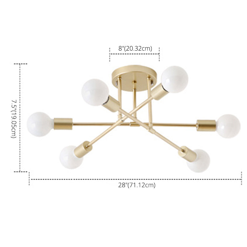 Lámpara de techo LED de simplicidad con sombra de acrílico, accesorios de iluminación LED para pasillo de estilo contemporáneo