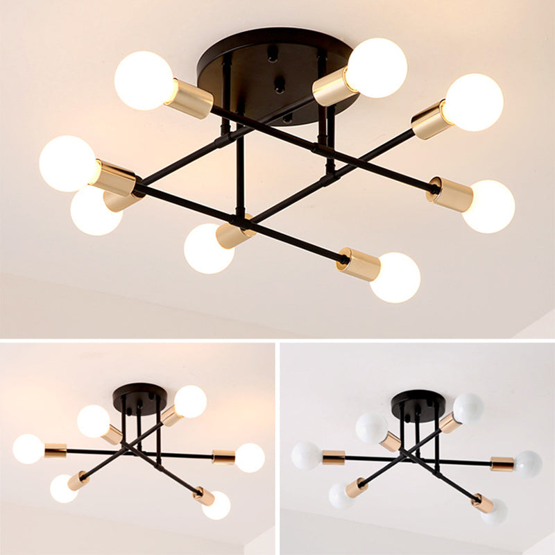 Lámpara de techo LED de simplicidad con sombra de acrílico, accesorios de iluminación LED para pasillo de estilo contemporáneo