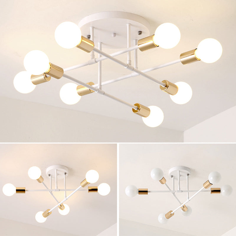 Lámpara de techo LED de simplicidad con sombra de acrílico, accesorios de iluminación LED para pasillo de estilo contemporáneo