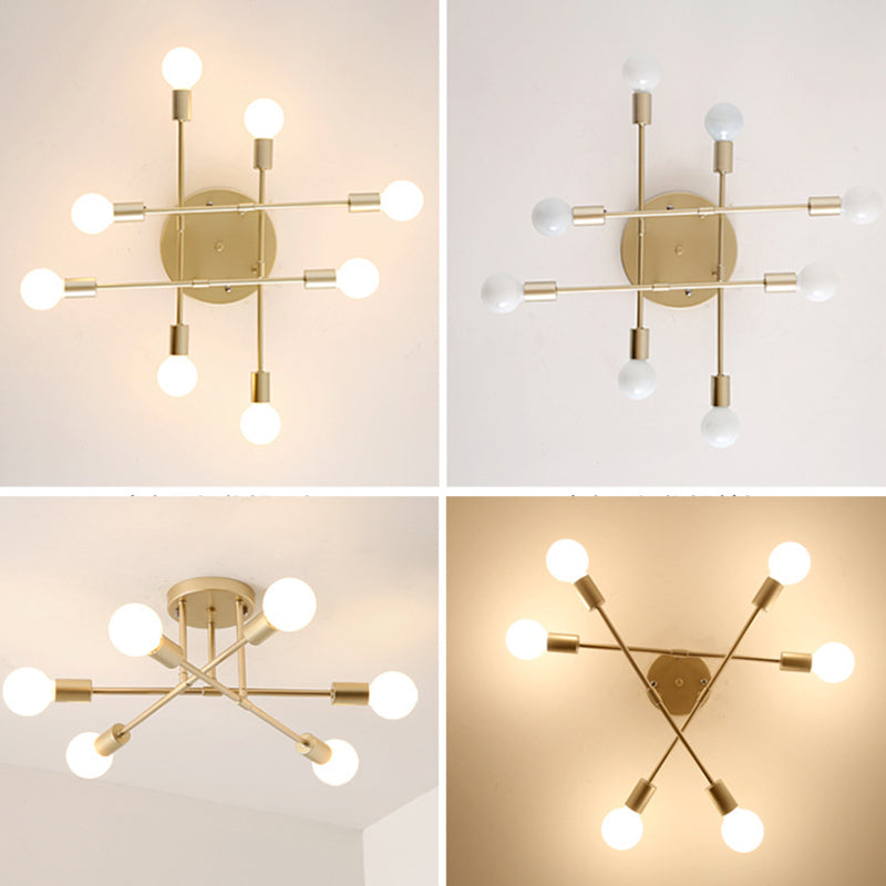 Lámpara de techo LED de simplicidad con sombra de acrílico, accesorios de iluminación LED para pasillo de estilo contemporáneo