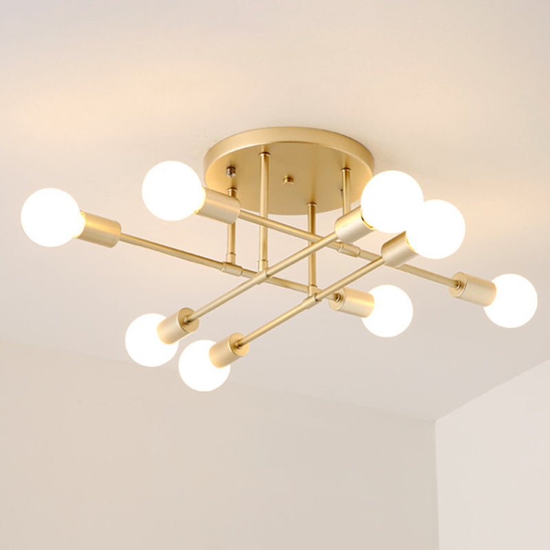 Lámpara de techo LED de simplicidad con sombra de acrílico, accesorios de iluminación LED para pasillo de estilo contemporáneo