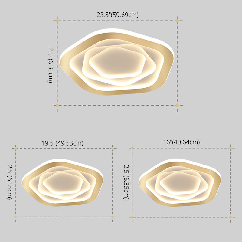 Acryl bloem inbouw plafondarmatuur moderne stijl LED dichtbij plafond verlichtingsarmatuur