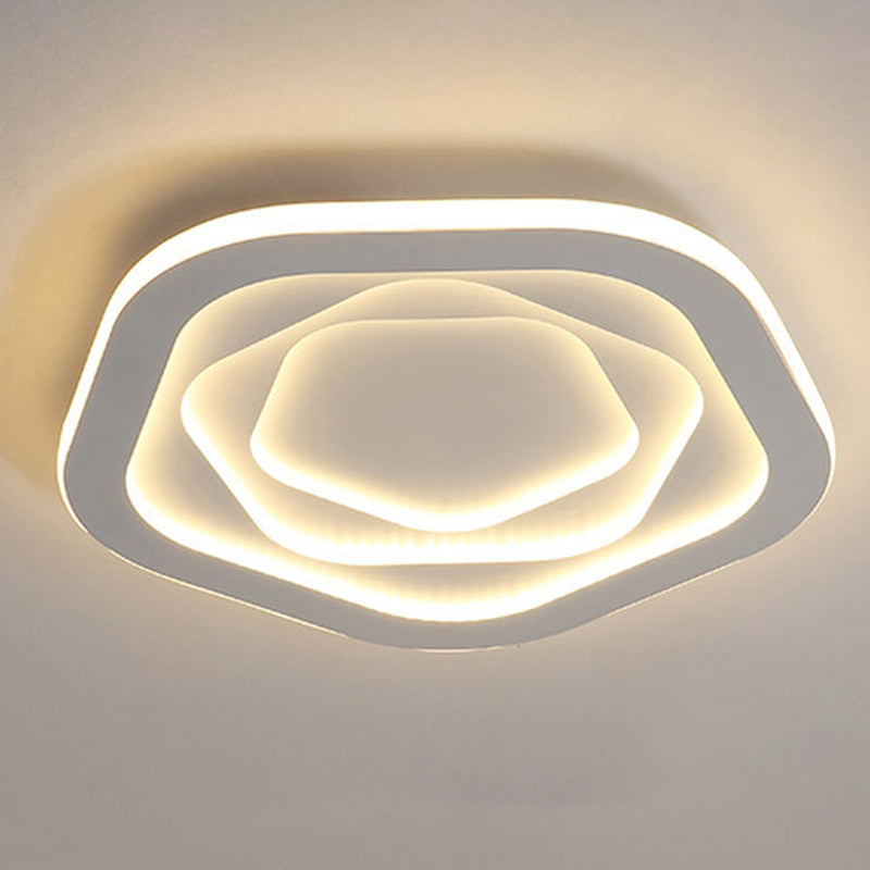 Acryl bloem inbouw plafondarmatuur moderne stijl LED dichtbij plafond verlichtingsarmatuur