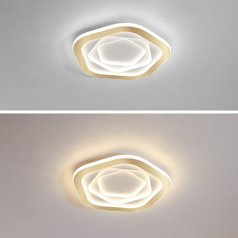 Acryl bloem inbouw plafondarmatuur moderne stijl LED dichtbij plafond verlichtingsarmatuur