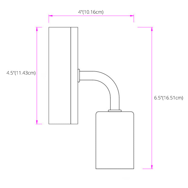 Moderne nackte Zwiebelwandhalterung Holzwandmontage Beleuchtung für Badezimmer