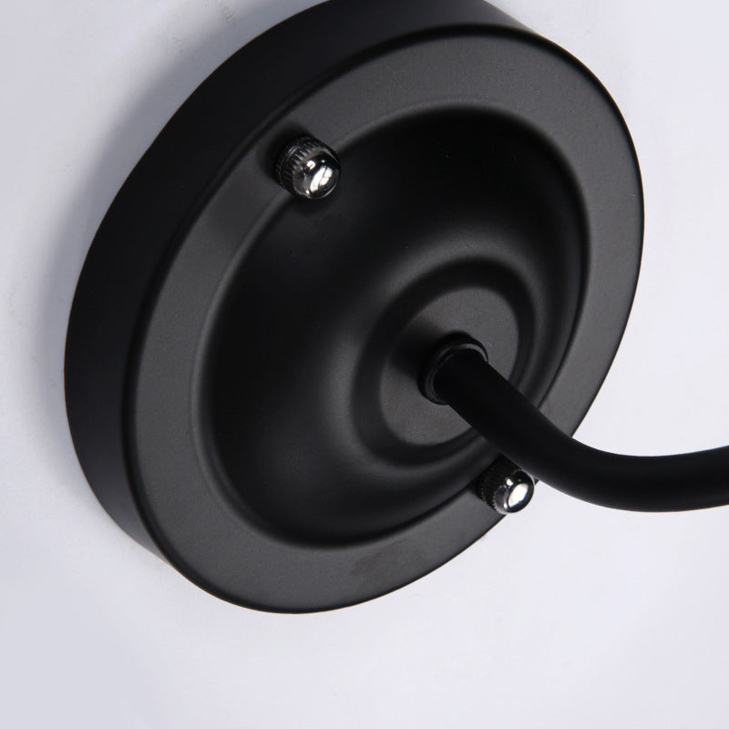 Gooseneck Wall Light Sconce Industrial Style Glass 1 Light Sconces