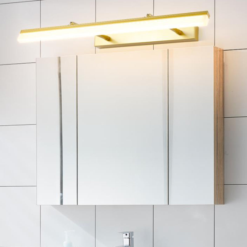 Luce Extravagant Linear Vanity Fishestures Acrilic Vanity Sconce