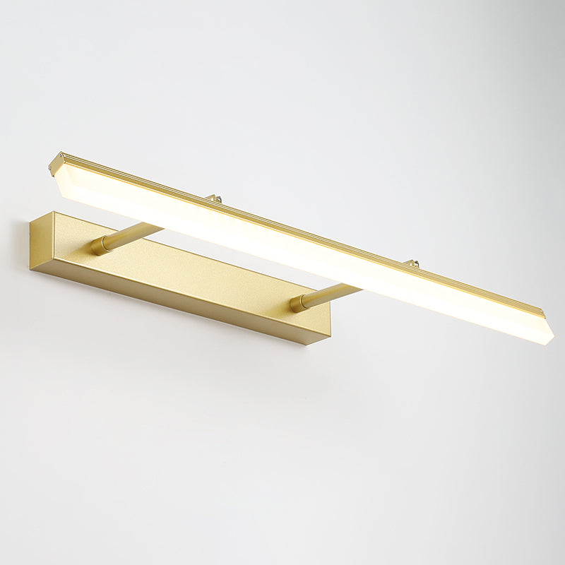 Luce Extravagant Linear Vanity Fishestures Acrilic Vanity Sconce