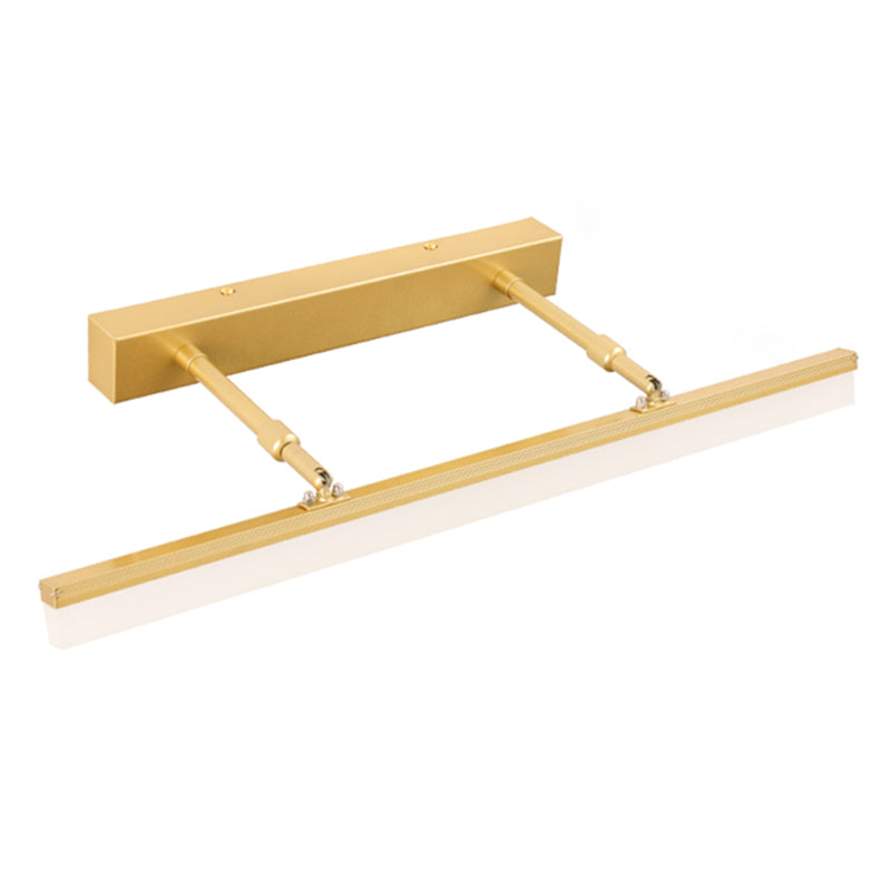 Luce Extravagant Linear Vanity Fishestures Acrilic Vanity Sconce