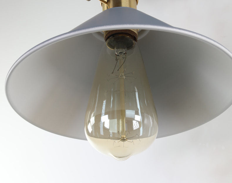 Cone Wall Light Sponce Nordic Minimalist Style Metal 1 Light Sponces