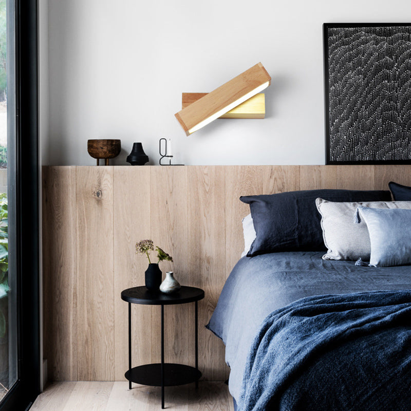 Modern Simplicity Linear Wall Mounted Light Fixture Acrylic Wall Mount Light Fixture for Bedroom