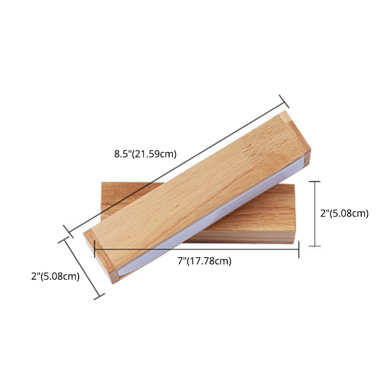 Modern Simplicity Linear Wall Mounted Light Fixture Acrylic Wall Mount Light Fixture for Bedroom