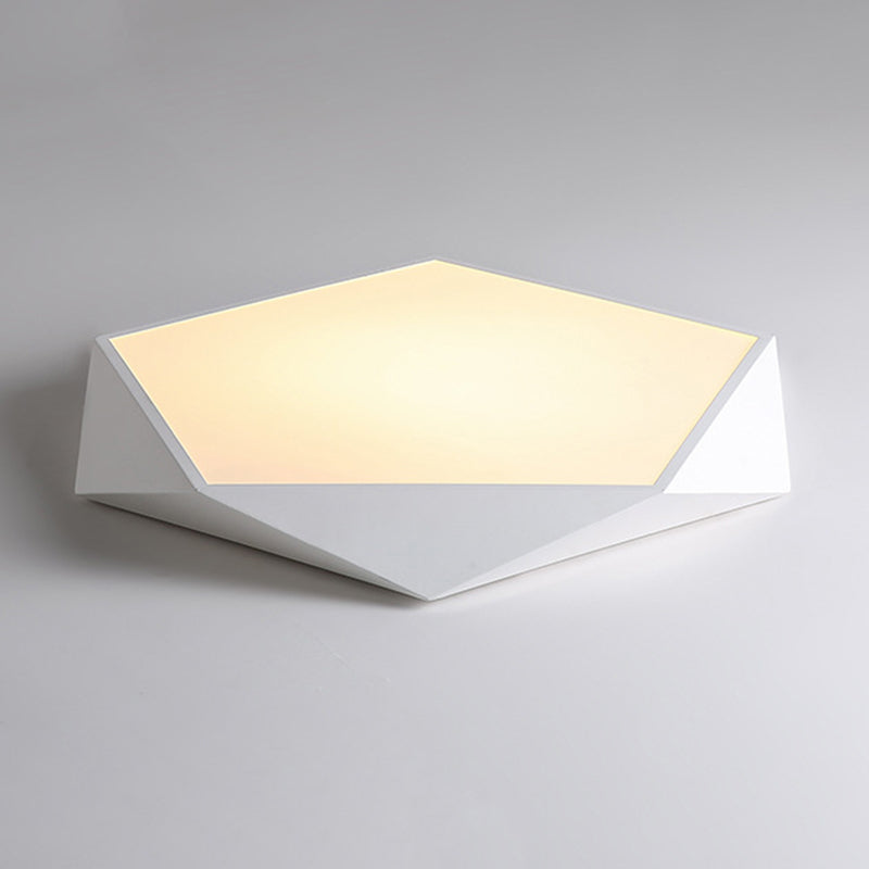 Nordic Macaroon Flush Mount ha condotto la luce creativa Geometria Flush Mount Illuminazione per la camera da letto