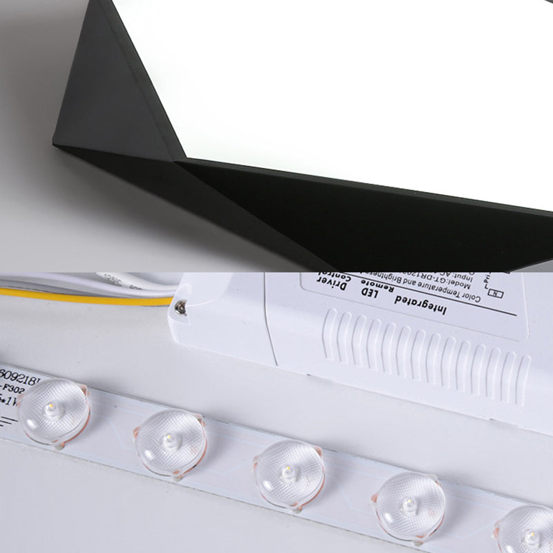 Nordic Macaroon Flush Mount ha condotto la luce creativa Geometria Flush Mount Illuminazione per la camera da letto