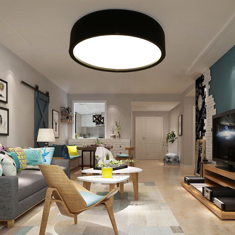 Polierte Aluminiumlegierung, moderne Einfachheit, Deckenleuchte, 4 Leuchten, Acrylschirm, Unterputzleuchte