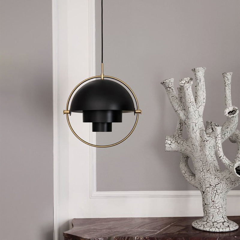 Deformierbares Design kreatives hängendes hanges leichte postmoderne Stil Single Lampe Suspension Anhängerlampe für Schlafzimmer