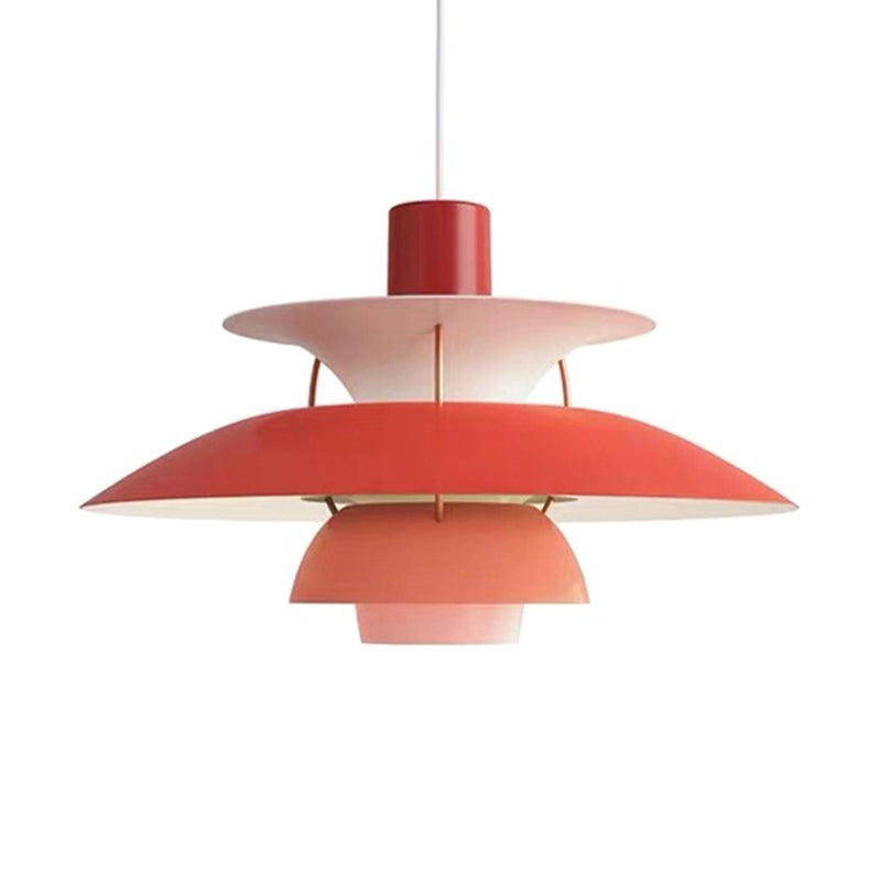 Aluminium nordique multi-couleurs en option en aluminium Light Light 1-Light Minimism Lighting Forwing For Restaurant Cafe Shop