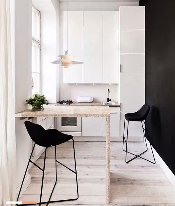 Multi Color Opzionale Opzionale Nordic Alluminio appeso Luce a 1 luce Minimalismo Apparecchio di illuminazione per il ristorante Cafe Shop