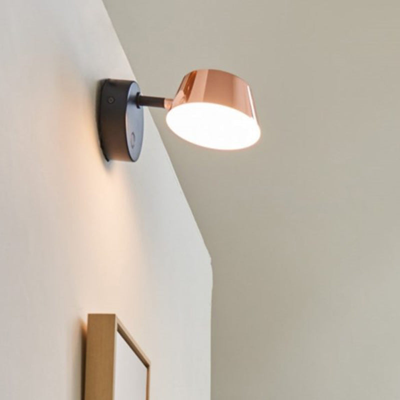 Semplicità nordica di rosa semplicità a led wall doconce 4,7 pollici di illuminazione da mini camera da letto in bianco caldo