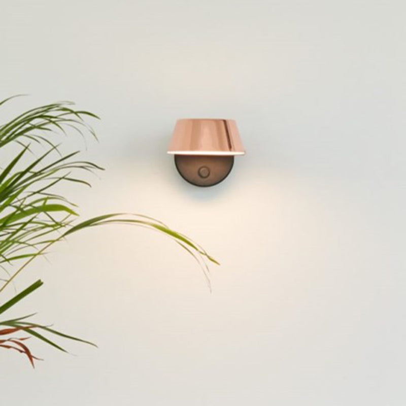 Semplicità nordica di rosa semplicità a led wall doconce 4,7 pollici di illuminazione da mini camera da letto in bianco caldo