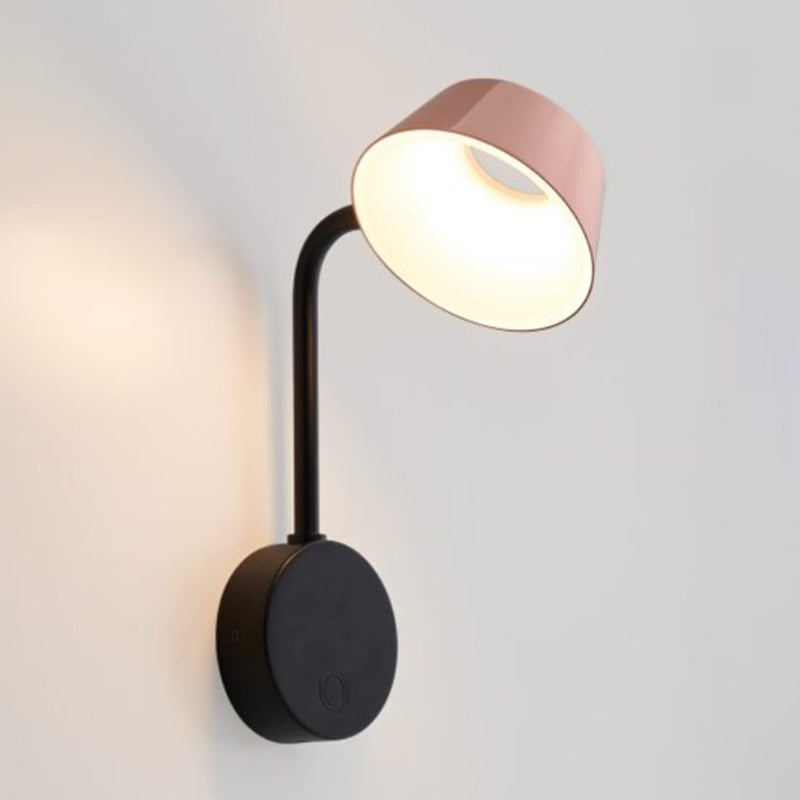 Semplicità nordica di rosa semplicità a led wall doconce 4,7 pollici di illuminazione da mini camera da letto in bianco caldo