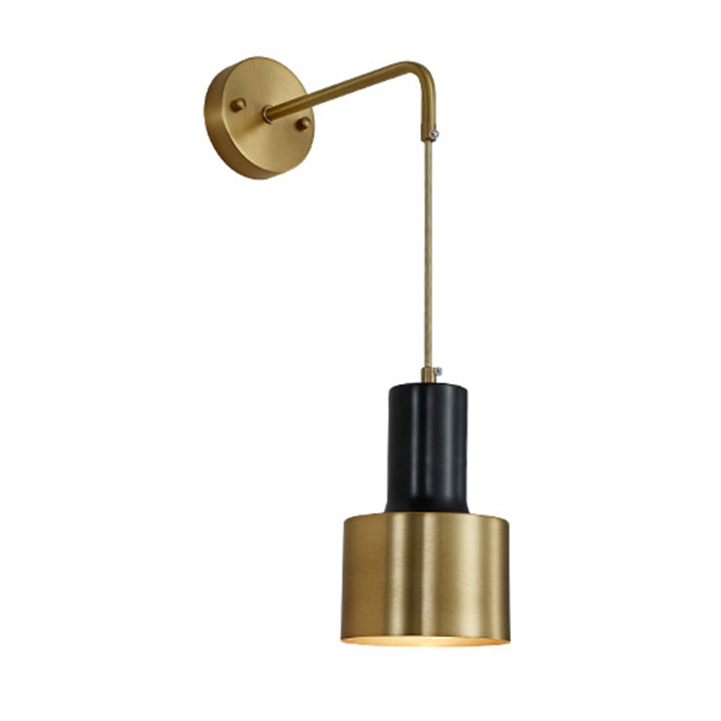 Metal 1 Light Wall Light Post-Modern Minimalist Cylindrical Suspender Wall Lighting