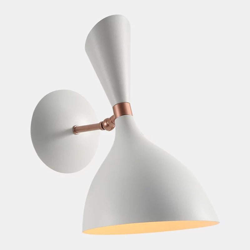 Estilo posmoderno Simplicidad metálica Simplicidad de pared de 11.8 pulgadas Altura Aliñada de iluminación de luz individual con brazo ajustable