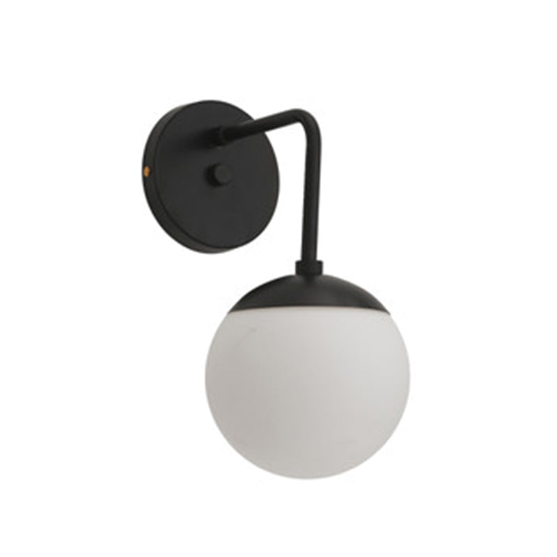 Moderne Simplicity Globe Wandmontierte Leuchtenmontage Glasmontage Leuchte für Wohnzimmer