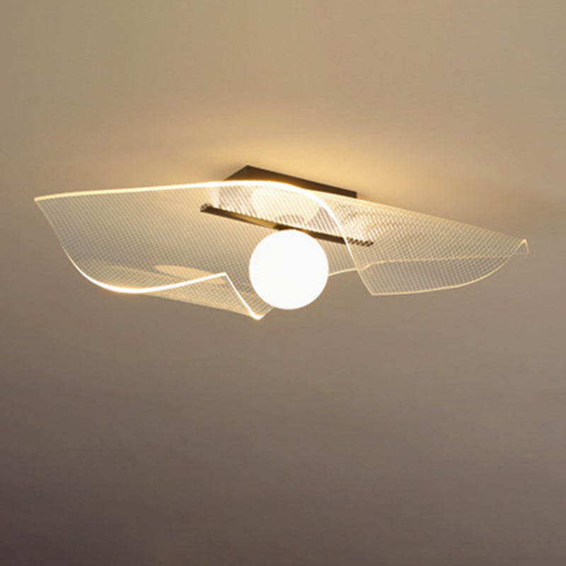 LED Indoor Decoration Flush Mount Fixture Special Shape Flush Mount Lighting for Living Room