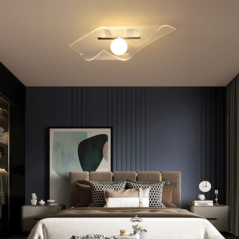 LED Indoor Decoration Flush Mount Fixture Special Shape Flush Mount Lighting for Living Room