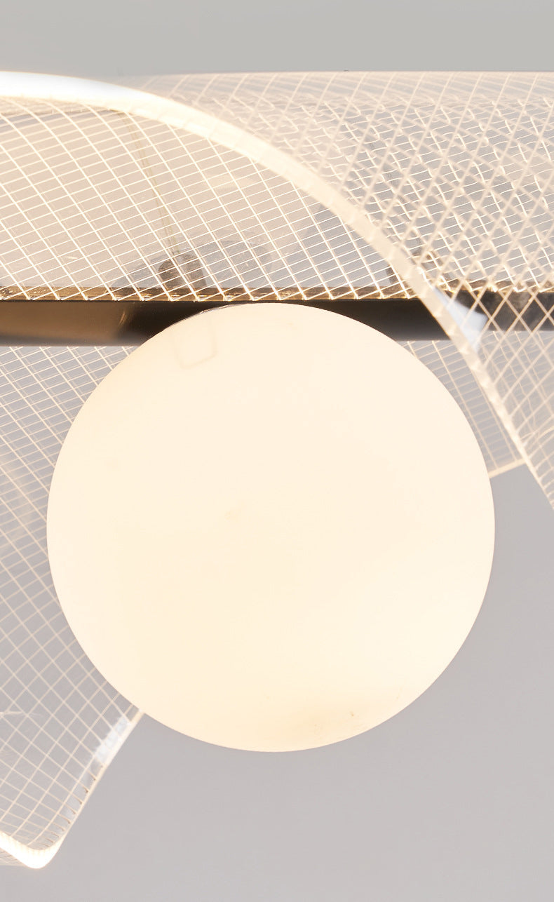 LED Indoor Decoration Flush Mount Fixture Special Shape Flush Mount Lighting for Living Room