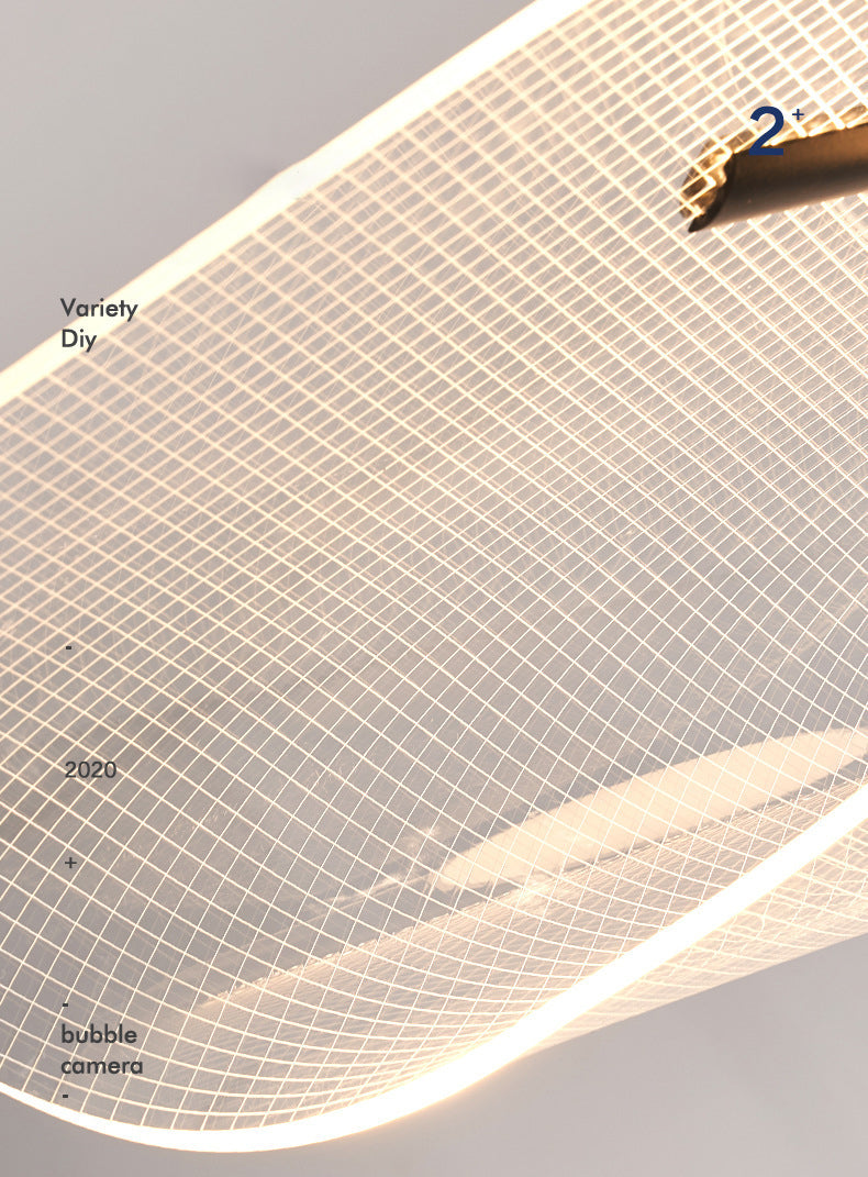 LED Indoor Decoration Flush Mount Fixture Special Shape Flush Mount Lighting for Living Room