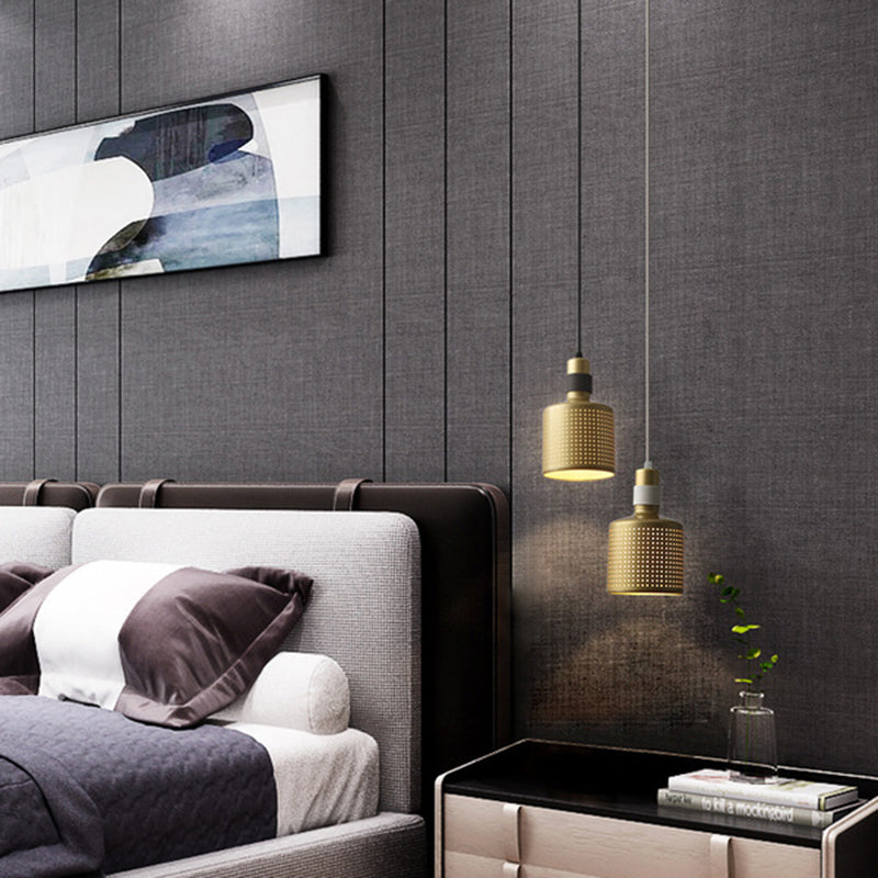 Cilinder hanger verlichtingsarmatuur eigentijdse stijl metaal omlaag verlichting hanger