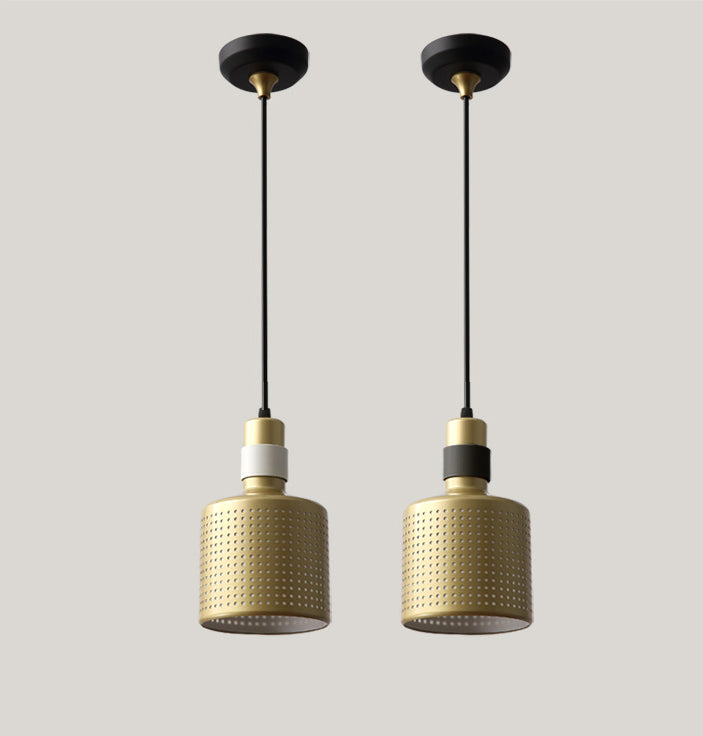 Cilinder hanger verlichtingsarmatuur eigentijdse stijl metaal omlaag verlichting hanger