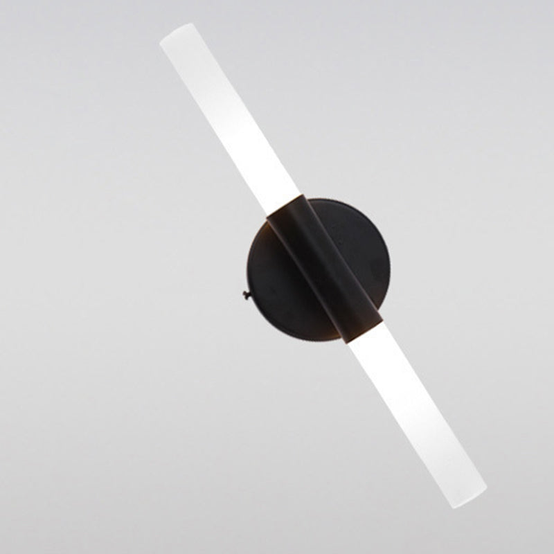 Acrilico a forma lineare a parete a sospensione Minimalismo moderno Minimalismo 1 Camera da letto Fun a monte