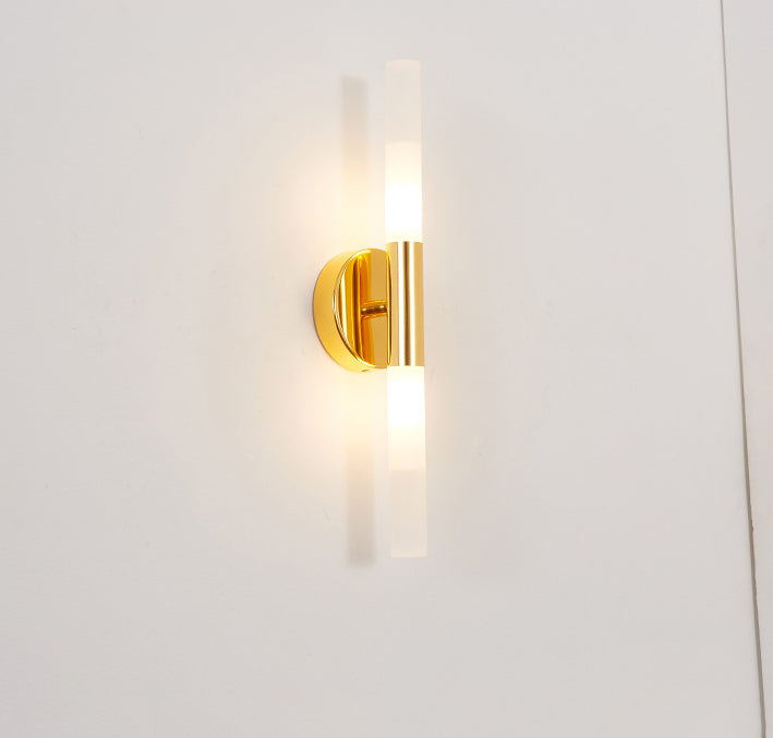 Acrilico a forma lineare a parete a sospensione Minimalismo moderno Minimalismo 1 Camera da letto Fun a monte