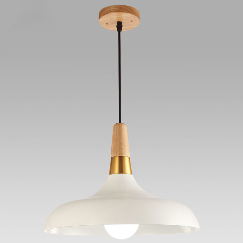 Metal Barn Pendant Light Fixture Modern Style Down Lighting Pendant for Living Room