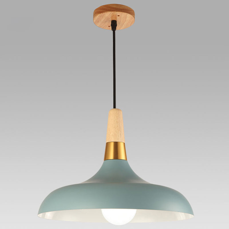 Metal Barn Pendant Light Fixture Modern Style Down Lighting Pendant for Living Room