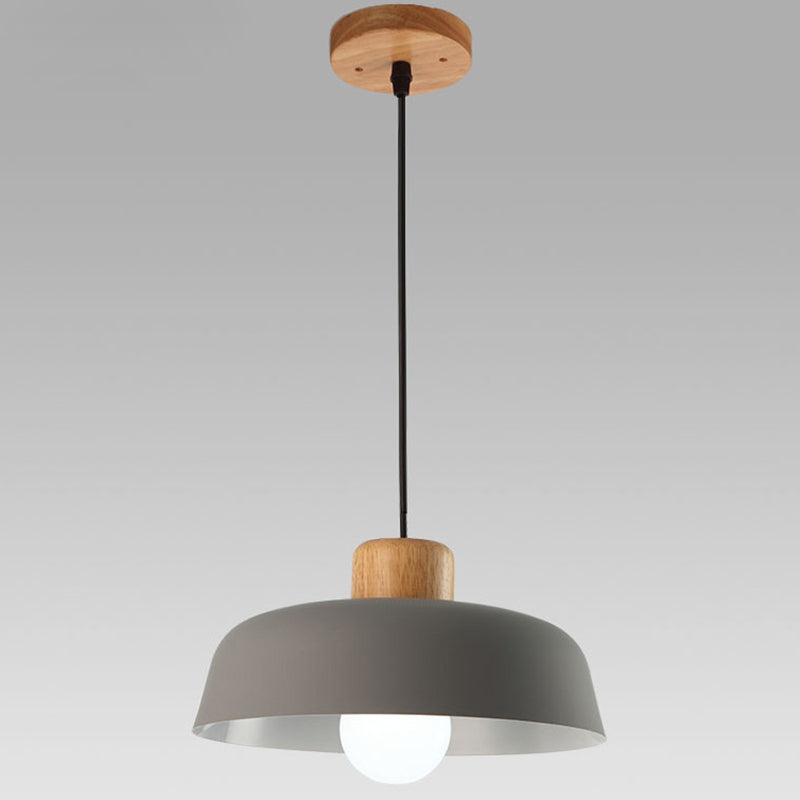 Macaroon Dome Pendant Light Down Light Metal Ceiling Pendant Light for Kitchen