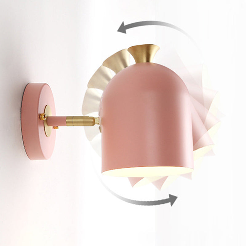 Zylinder Schlafzimmer Wandmontage Leuchte Metall moderne Wandleuchtenbeleuchtung