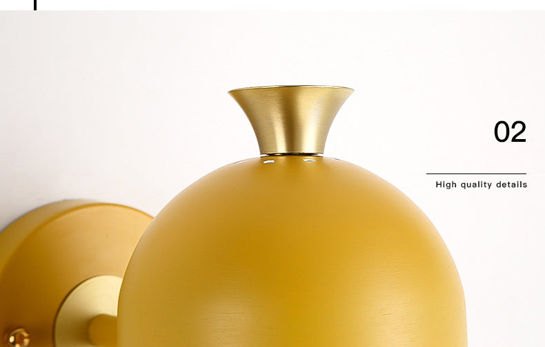 Zylinder Schlafzimmer Wandmontage Leuchte Metall moderne Wandleuchtenbeleuchtung