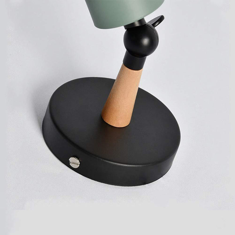 Cone Wall Lighting Fixture Modern Style Metal Wall Mounted Light Fixture for Bedroom